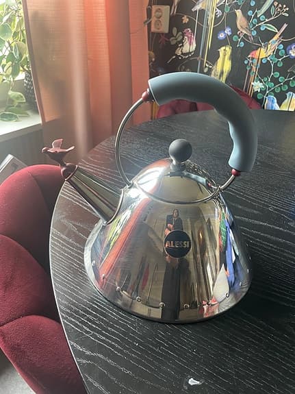 Alessi vattenkokare i rostfritt stål