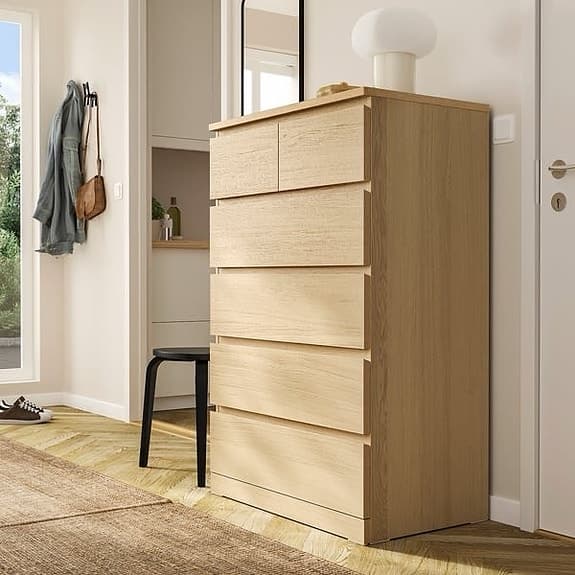 IKEA MALM byrå – ekfärg