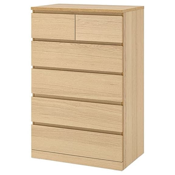 IKEA MALM byrå – ekfärg