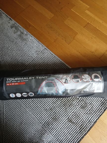 säljer tält