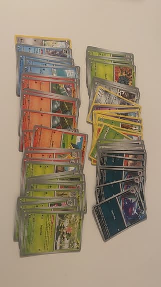 #5 Pokemon bulk kort (ex, holo, trainer, energy)