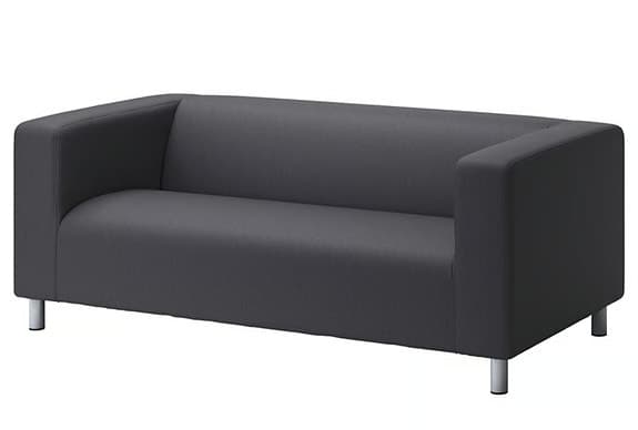 Ikea klippan soffa oöppnad!