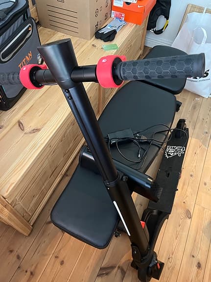 Hopfällbar el sparkcykel fat azz ex6
