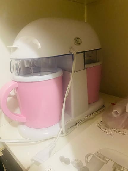 Glassmaskin OBH Nordica Tasty Duo Pink glassmaskin
