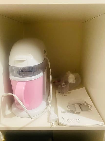 Glassmaskin OBH Nordica Tasty Duo Pink glassmaskin
