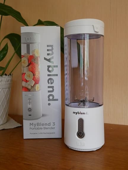 MyBlend 3 Portable Blender - sladdlös/trådlös mixer i vit