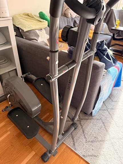 Titan crosstrainer träningsmaskin grå