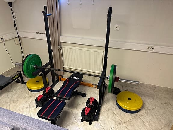 Squat rack / Skivstångsställning