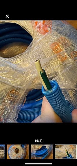PM 20/2x Kat6 U/UTP Next LSZH nätverkskabel på rulle