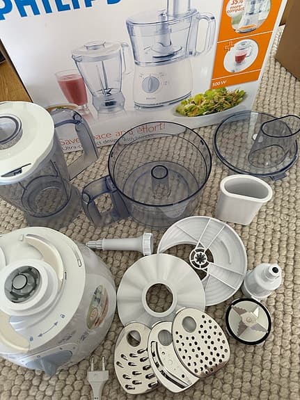 Philips matberedare med mixer 500W
