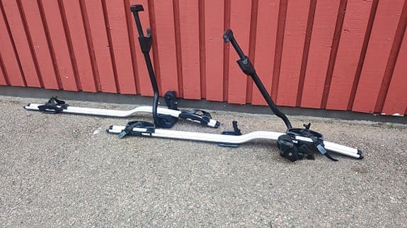 Cykelställ för takräcke