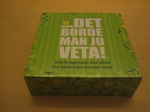 Spel Det borde man ju veta