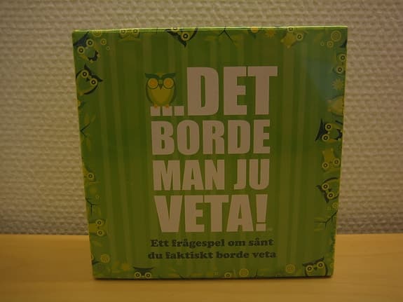 Spel Det borde man ju veta