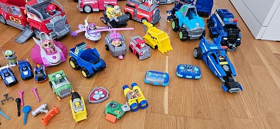 Paw Patrol Stor Samling Fordon och Figurer