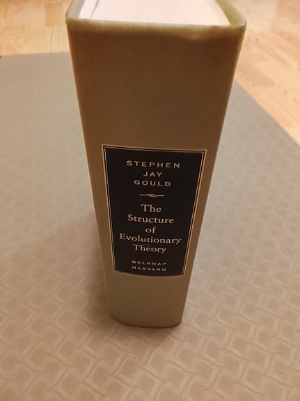 Stephen Jay Gould The Structure of Evolutionary Theory inbunden bok engelska