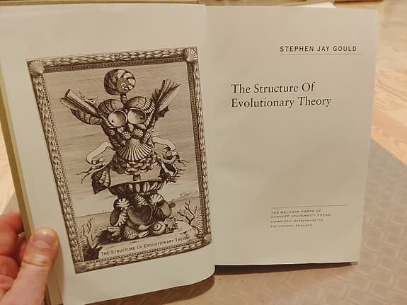 Stephen Jay Gould The Structure of Evolutionary Theory inbunden bok engelska