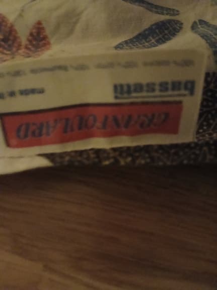 Fint italienskt tyg från 80-talet