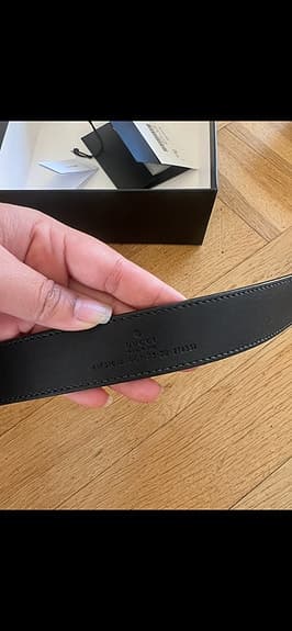 Äkta Gucci skärp