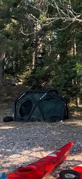 Heimplanet The Cave – mycket fint skick, endast använd 5 nätter