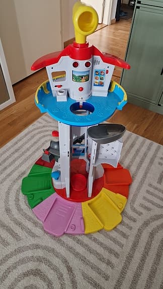 Paw Patrol lektorn lekset med rutschkana