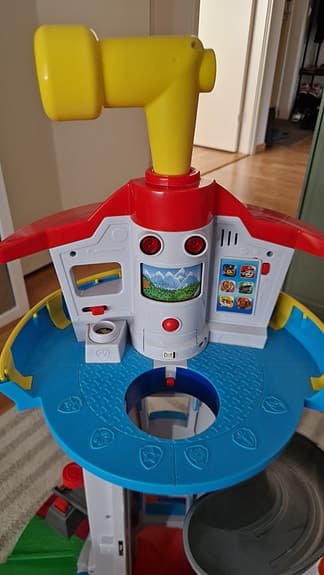 Paw Patrol lektorn lekset med rutschkana