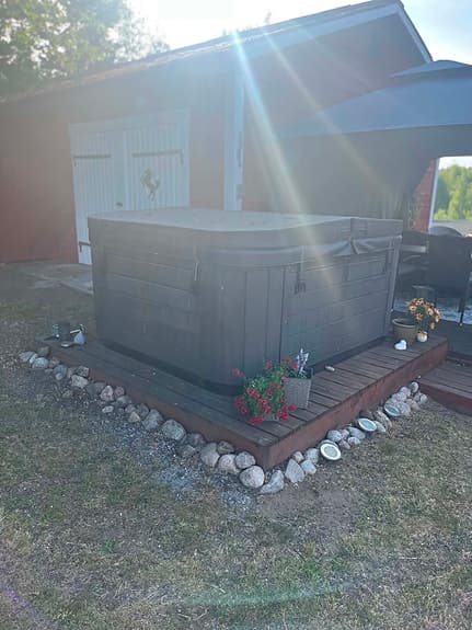 Utespa säljes i befintligt skick!