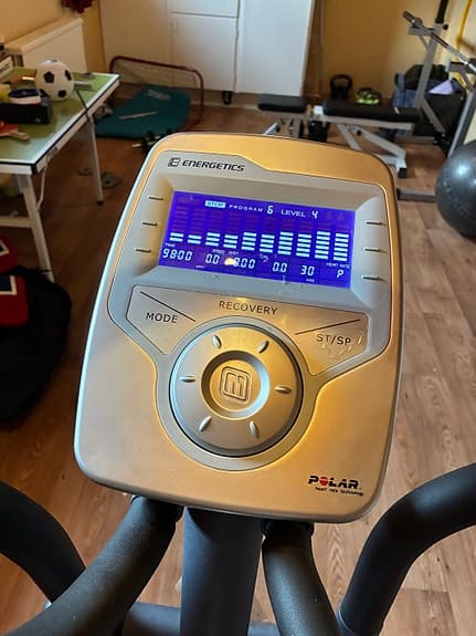 Energetics ET 7.1 Power Magnetic crosstrainer grå