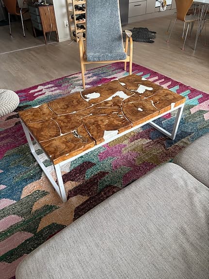 Soffbord mango epoxy 120x60cm