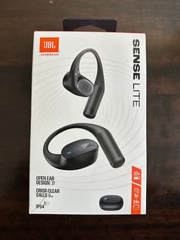 JBL Sense Lite trådlösa hörlurar svart