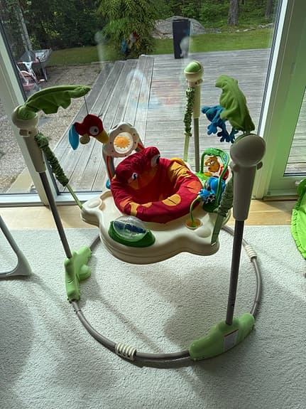 Fisher-Price hoppgunga / babygunga