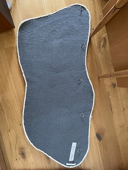 Jotex väggmatta / matta vit
