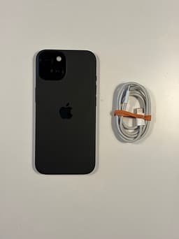 Apple iPhone 15 mobil 128 GB svart