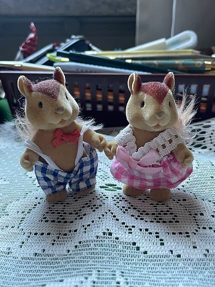 Sylvanian Families ekorrar leksaksfigurer