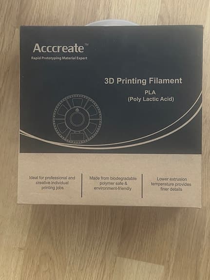 10 paket nya filament till 3D-skrivare, 1,75 mm, PLA 1*10kg,  olika färger