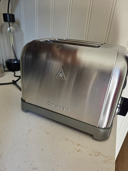Cuisinart brödrost 4-skivor rostfri