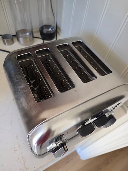Cuisinart brödrost 4-skivor rostfri