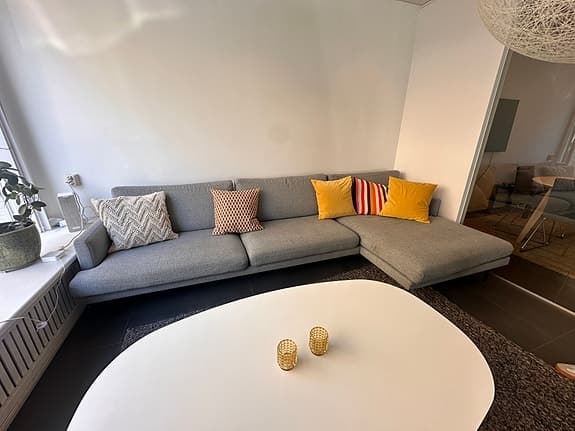 BORTVRÄKES! IKEA Klintorp, grå 4-sitssoffa