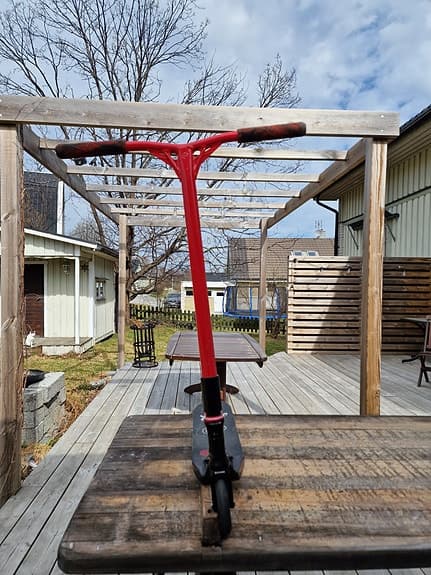 Oscar Storm Red Baron custom kickbike