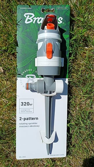 Vattenspridare / sprinkler för upp till 320kvm - Helt ny!
