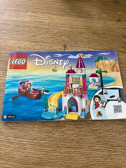 LEGO Disney Ariels slott, friends olivia, snövit