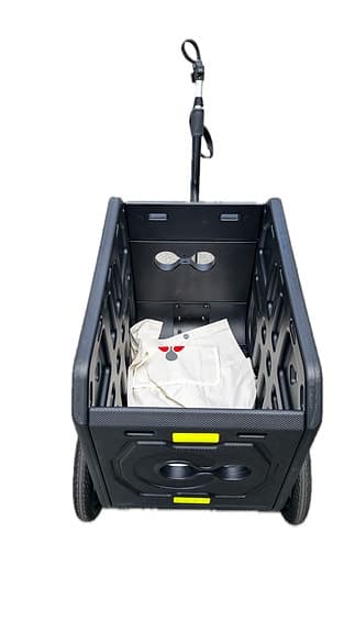 Bicycle trailer for pets and camping