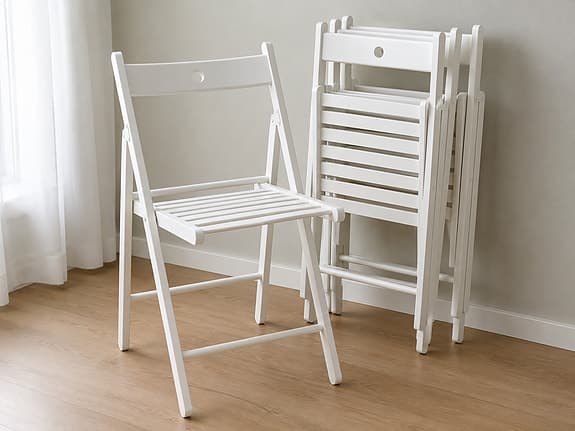 IKEA TERJE klappstolar, 14 st – smidiga extrastolar