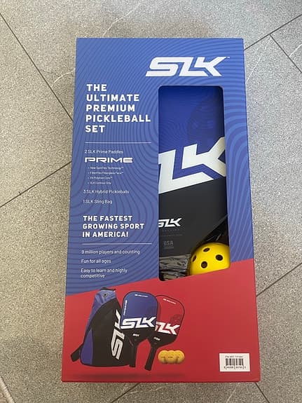 Selkirk Prime pickleballset med paddlar och boll