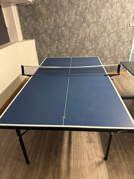 Pingisbord blå med nät