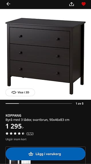 IKEA Koppang byrå