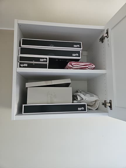 PLATSA SKÅP med SANNIDAL dörr 2 stk