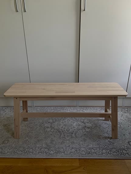 IKEA NORRÅKER bänk