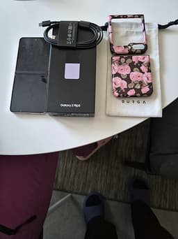 Samsung Galaxy Z Flip5 mobil 256 GB lila