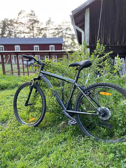 Kayoba 26" barncykel svart/grön