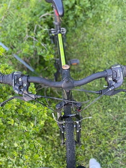 Kayoba 26" barncykel svart/grön